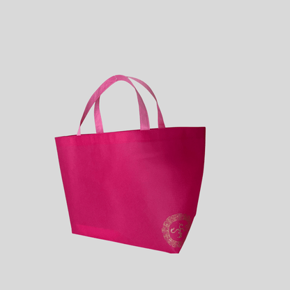Reusable Grocery Bag, Foldable Shopping Bag, Contrast Colors with Golden Bird Logo - Golden Crow