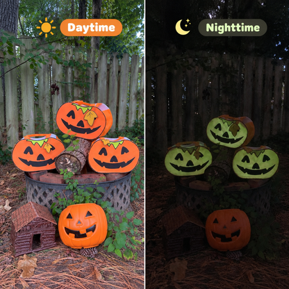 Personalized Pumpkin Trick or Treat Bag – Custom Glow-in-the-Dark Halloween Candy Tote for Kids