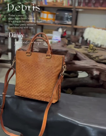 Premium Dragon-scale Leather Handbag, Shoulder Bag & Crossbody